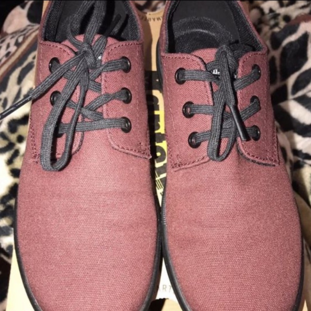 Red burgundy Dr Martens